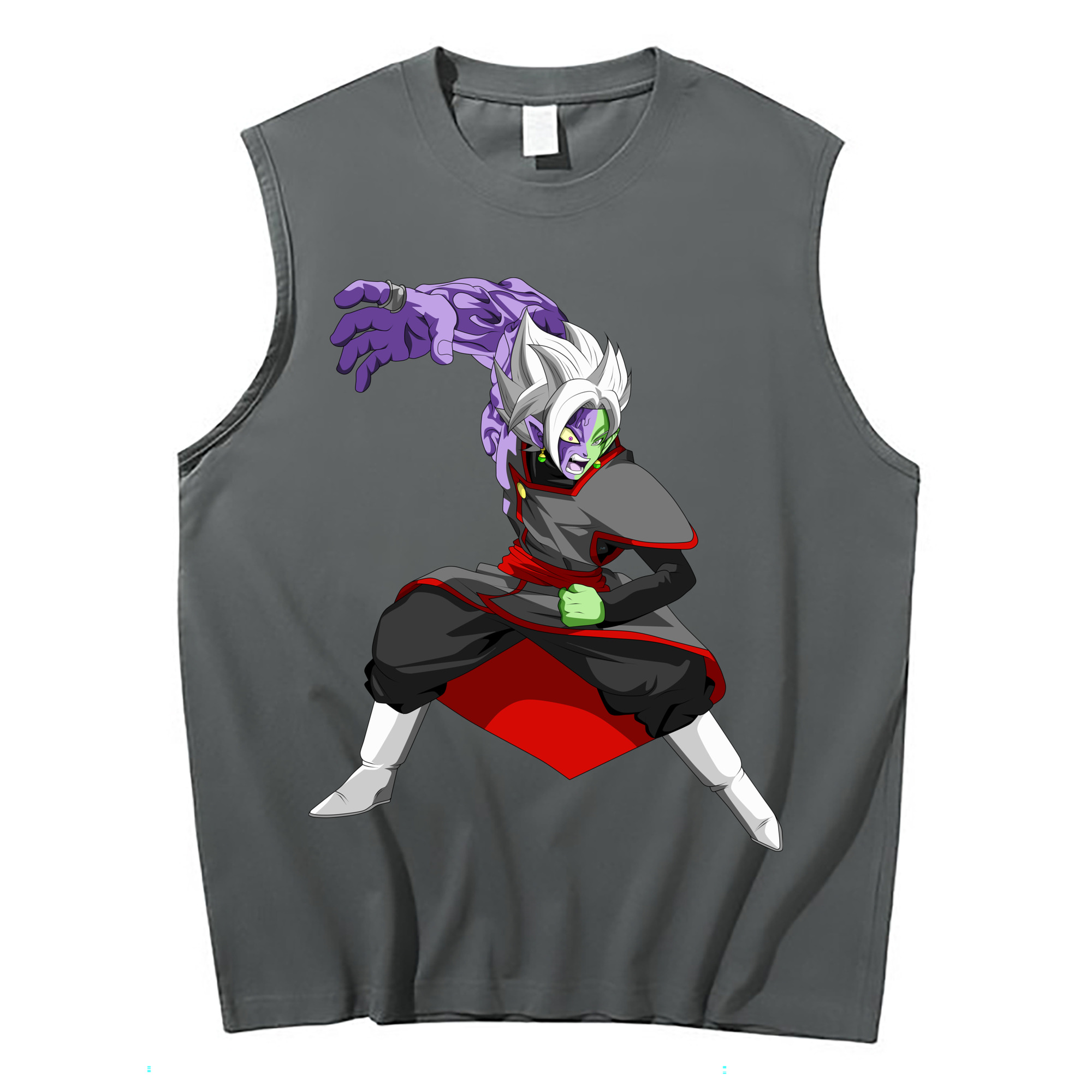 （画像用） ドラゴンボール ベジット DRAGON BALL Vegetto コットン100％タンクトップ（フロントプリント）